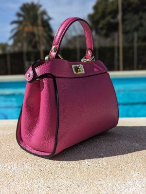 Сумка с цепочкой Ab.Zapatos PELLE Napoli (650) Fuxia