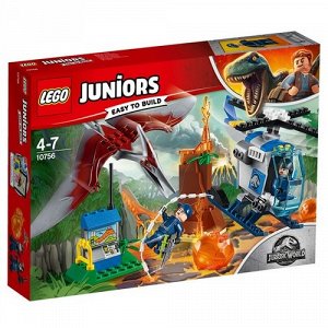 LEGO (Лего) Игрушка Джуниорс Jurassic World Побег птеранодона , 26*19*4 см.