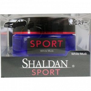 Гелевый ароматизатор "SHALDAN" для салона автомобиля (С ароматом белого мускуса  «White Musk») 39 мл