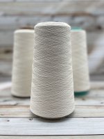 Пряжа для вязания 134 гр., Sharm 60% кашемир 40% хлопок (пряжа гребенная) 2400м/100гр Молочный