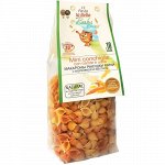 Макароны детские “Ракушки мини с Морковкой и Желтком” 300г