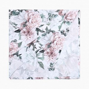 Скатерть Доляна Пионы 145*180 +/- 3 см, 100% п/э