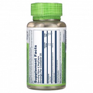 Solaray, True Herbs, бамия, 100 растительных капсул (400 мг на капсулу)