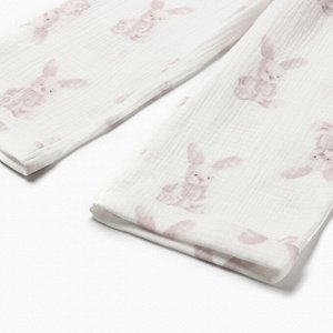 Пижама детская MINAKU "Bunny", цвет белый.