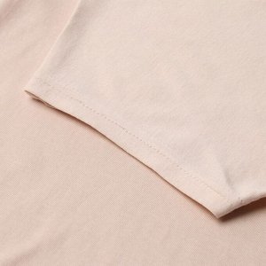 Пижама для девочки (футболка и шорты) MINAKU, цвет бежевый.