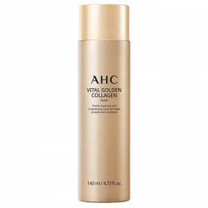 AHC Тонер антивозрастной увлажняющий с золотом и коллагеном  Ahc Vital Golden Collagen Toner