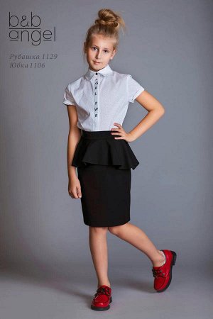 Рубашка, девочка, хлопок