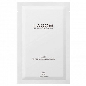 Lagom Пептидные патчи с микроиглами от морщин под глазами Peptide Micro Needle Patch