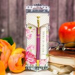Ручка металлическая &quot;Учителю истории&quot;, на подложке
