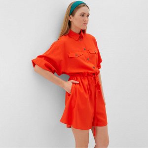 Комбинезон женский Minaku: Casual Collection цвет абрикосовый, р-р