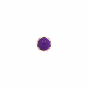 Фиолетовый вибромассажер Nipple Vibrator - 14,5 см.