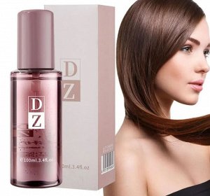 Сыворотка для блеска волос DZ Fragrance с маслом ореха макадамия и маслом цветов розы