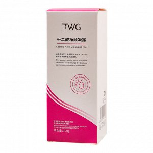 Гель с азелаиновой кислотой TWG Azelaic Acid Cleansing Gel для коррекции недостатков проблемной кожи