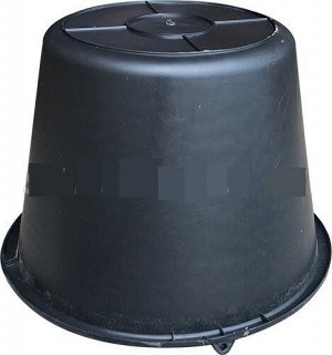 Горшок 16л Пластик /Литье БЕЗ ОТВЕРСТИЙ!