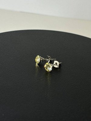 Серьги-гвозди PR1104 желтый