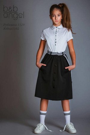 Рубашка, девочка, хлопок
