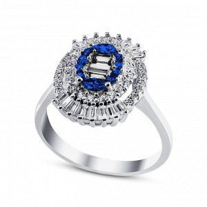 Серебряное кольцо, 21HYS055GC-183