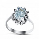 Серебряное кольцо, артикул 210024a-39-257