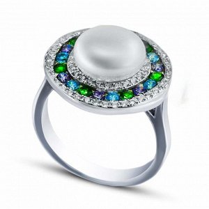 Серебряное кольцо, 21SET8263MIX-113