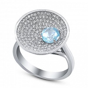 Серебряное кольцо, 21QSRGG00607-19