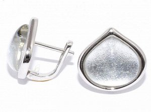 Серебряные серьги, 22EC120LCSS-133