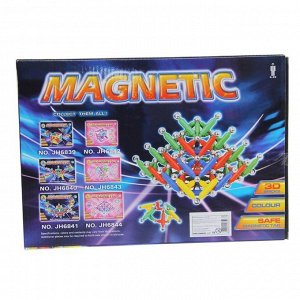 Конструктор магнитный «Магические фигуры», 110 деталей