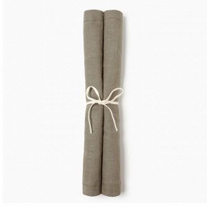 Салфетка Linen collection 30х40 см,хаки, 100% лён 170 г/м2