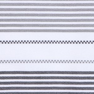 Полотенце кухонное «Этель» Grey lines, 45x65 см, хлопок 100%