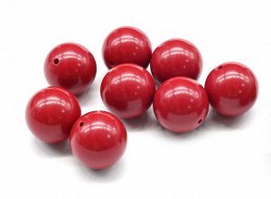 Бусины из коралла имитация шарик 12мм