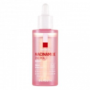 Beausta Сыворотка для лица с ниацинамидом и цинком / Derma2X Niacinamide Zinc PCA Serum, 40 мл