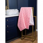 Полотенце махровое Doris pink, размер 30х50 см, цвет розовый