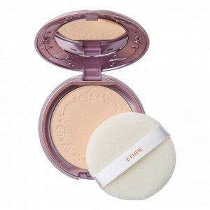 Etude Компактная пудра с эффектом сияния светлый жемчужный беж. Secret Beam Powder Pact SPF36/PA+++ N02 Light Pearl Beige
