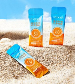 Солнцезащитный крем-саше SADOER SPF 50, 1,5 гр