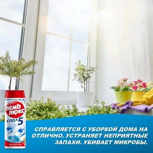Пемолюкс Чистящий порошок универсальный Сода 5 &quot;Морской бриз&quot; 480 г