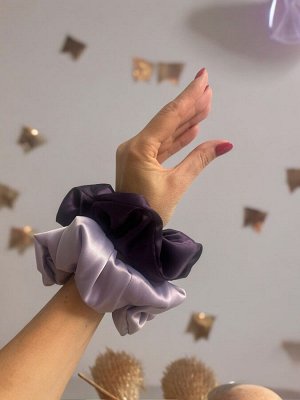Две большие атласные  резинки в наборе