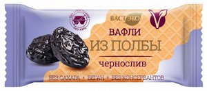 Вафли из полбы. Чернослив., 30 гр.