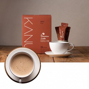 Ароматный растворимый кофе из Южной Кореи (Тирамису Латте) MAXIM KANU TIRAMISU LATTE, 17.3г x 24 стика