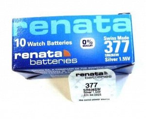 Батарейка Renata 377 (SR626SW) BL