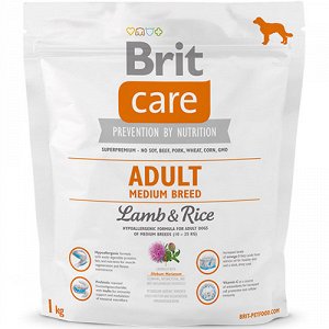 Brit Care Adult Medium Breed д/соб сред.пород 18кг