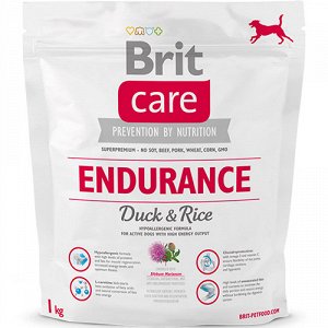 Brit Care Endurance д/соб активных Утка/Рис 3кг