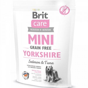 Brit Care Mini Yorkshire д/йоркширских терьеров беззерновой 400гр