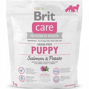 Brit Care Puppy Salmon&Potato д/щен всех пород Лосось/Картофель 3кг