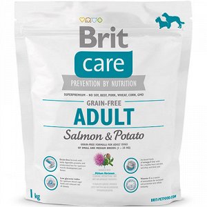 Brit Care Salmon д/соб всех пород Лосось/Картофель 3кг