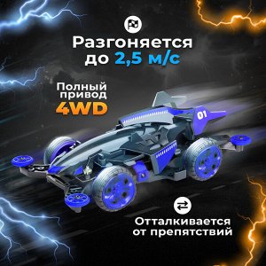 Эврики Электронный конструктор «Ночная молния», 4WD