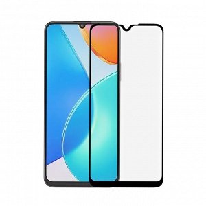 ❤️ ТОП Защитное стекло, прозрачное, черная рамка для Honor X6