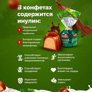 Конфеты &quot;Мишки в лесу&quot; БЕЗ САХАРА Победа 200 г (+-10гр)