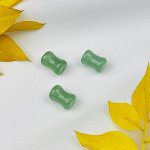 Бусины для украшений из зеленого Кварца (3 шт)