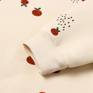 Костюм: толстовка и брюки Крошка Я Oranges -68, зеленый