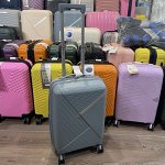Чемодан маленький размер S 20&quot; 40 л (ручная кладь) серый