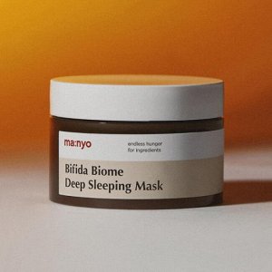 Manyo Bifida Biome Deep Sleeping Mask Ночная маска с пробиотиками и РНА-кислотой 100 мл